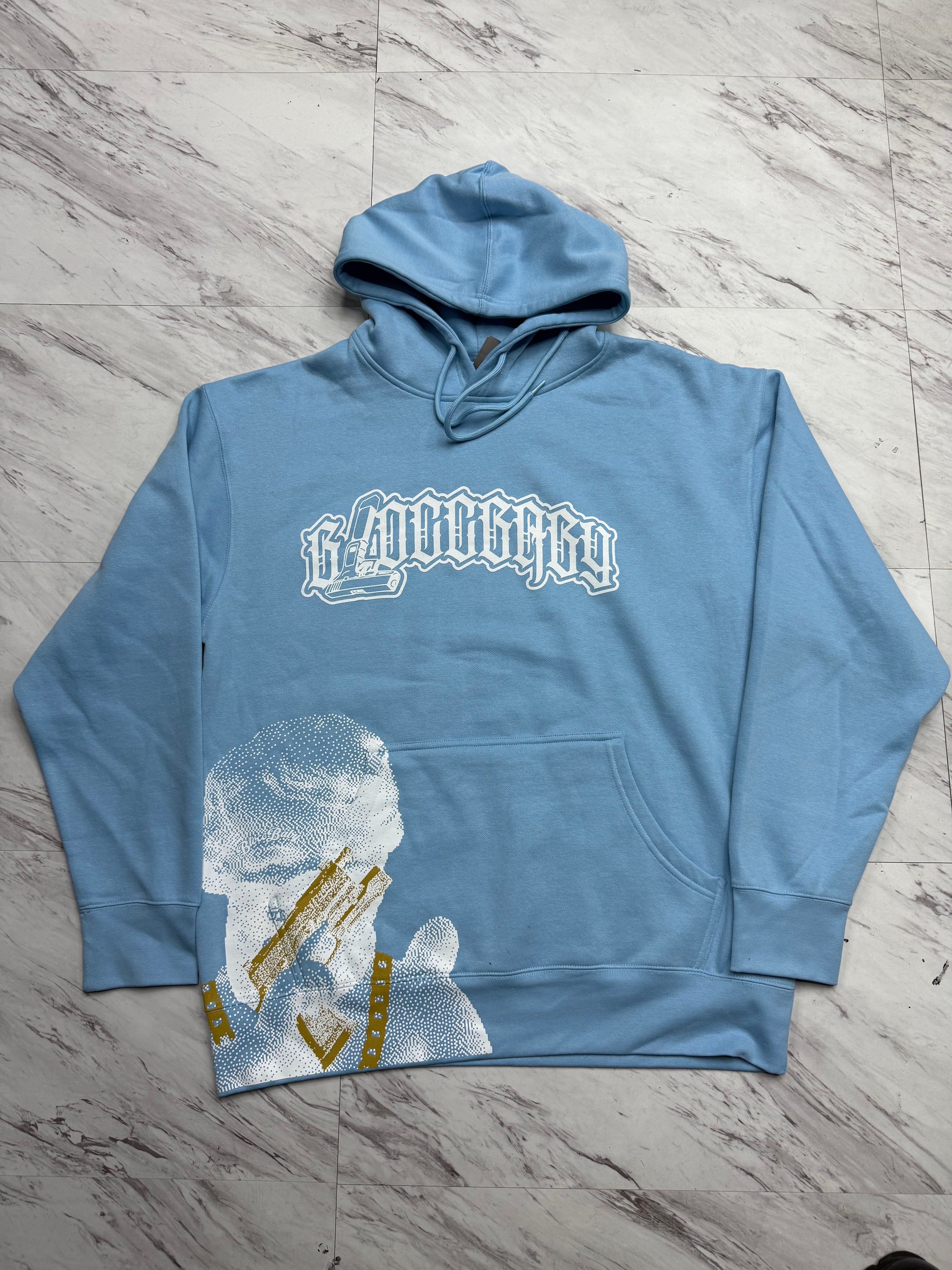 Baby Blue Baby Hoodie